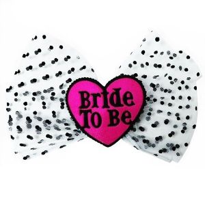 ‘Bride To Be’ Heart Shaped Hair Pin 