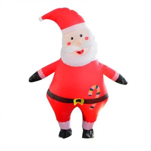 Inflatable Cartoon Santa Fancy Dress Costume