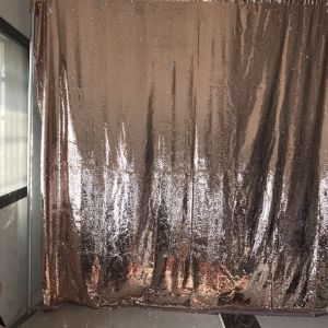 Champagne Gold and White Mermaid Sequin Backdrop