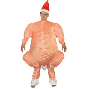 Christmas Roast Turkey Inflatable Fancy Dress Costume