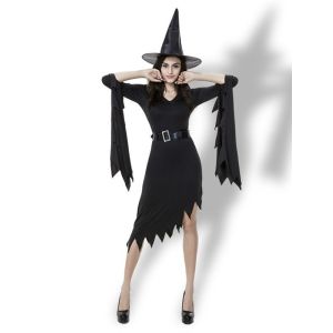 Elegant Witch Women's Halloween Fancy Dress Costume UK 8