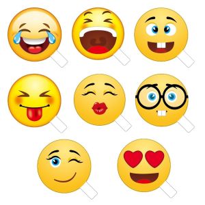 Emoji prop pack of 8