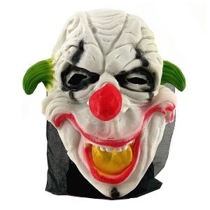 Halloween Smiling Clown Head Mask 