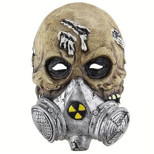 Halloween Radioactive Zombie Gas Mask 