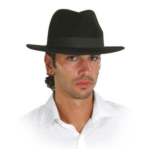 Gangster Hat Black