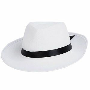 Gangster Hat White