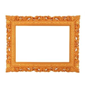 Golden Colour Antique Style Square Posing Frame