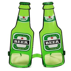 Green Bottles Of Beer Sunglasses