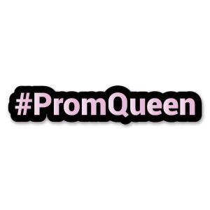 #PromQueen Trending Hashtag Oversized Photo Booth PVC Word Board Sign