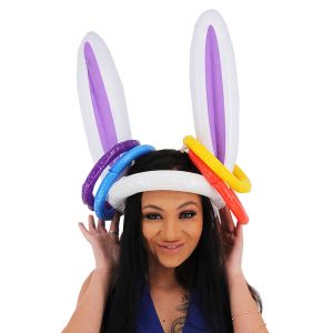 Inflatable Bunny Ear Hoopla Ring Toss Game
