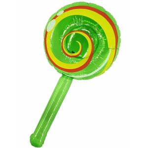 Giant Inflatable Green Lollipop 