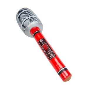 Inflatable Microphone Red