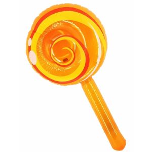 Giant Inflatable Orange Lollipop 