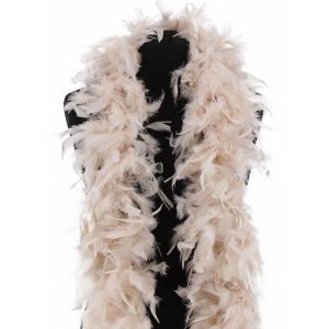 Deluxe Ivory Feather Boa – 100g -180cm