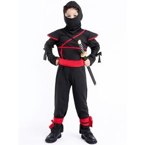 Kids Ninja Fancy Dress Costume 4-5 Years