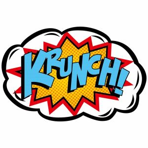 ‘Krunch!’ Pop Art Style Photo Booth Prop