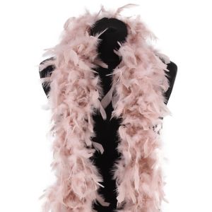 Luxury Dust Storm Pink Feather Boa – 80g -180cm