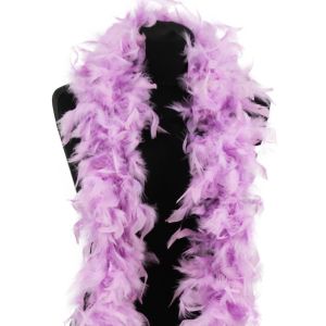 Luxury Lilac Lavender Feather Boa – 80g -180cm