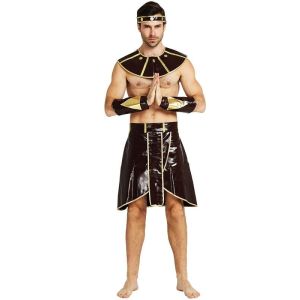 Male Egyptian King Pharaoh Fancy Dress Costume – One Size