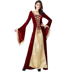 Lady In Waiting Fancy Dress Costume UK 8