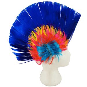 Mohican Wig Blue