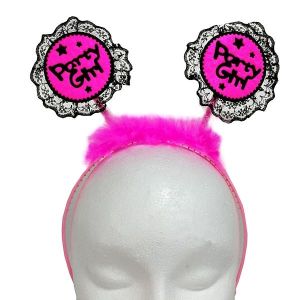 Lace ‘Party Girl’ Light Pink Headband