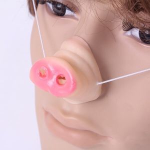 Pink Pig Nose with Elastic Band