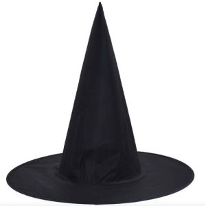 Plain Black Wizard or Witch Hat