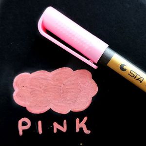 Pink Premium Metallic Guest Book Marker Pen