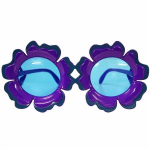 Pretty Coloured Purple Sunflower Sunglasses