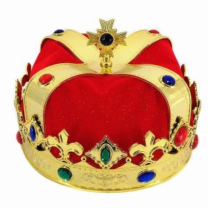 Red Royal King Charles III Coronation Crown