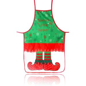 Santa’s Helper Elf Feet Novelty Christmas Apron