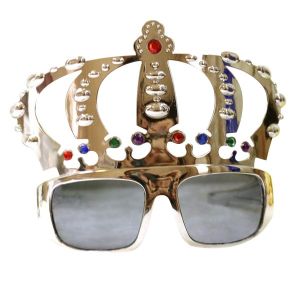 Silver Royal Kings Crown Sunglasses